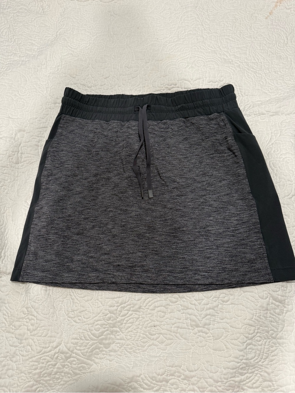 Athleta Charcoal Heather Performance Skort